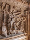 Stone Relief, Arjuna's penance, Mahabalipuram, India