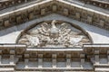 Phoenix Carving on St. Pauls Cathedral in London, UK Royalty Free Stock Photo