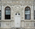 Stone relief. old palace details. ancient stone building.