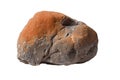 Stone River Stone Rock Boulder Mountain isolated on transparent background, Generative Ai