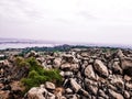 Stone River Trees old Hunts FreshAir Royalty Free Stock Photo