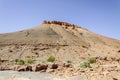 Stone river, without water, Draa valley (Morocco)