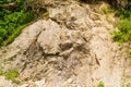 Texture of stone rock. Natural background. Gemology. Mountain landscape Royalty Free Stock Photo
