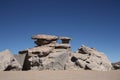 Stone rock formation in Atacama Desert, Bolivia Royalty Free Stock Photo