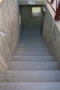 Stone rock ladder inside the beacon tower in The Qilian Mountain Scenic Area Mount Drow in Qinghai China