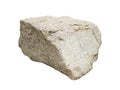 Stone Rock Rubble Isolated Gravel Pebble Construction of River Mineral Rounder of Earth, Podium Stage Platform Product