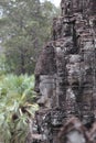 Stone ruins at Bayon Temple, Angkor, Cambodia Royalty Free Stock Photo