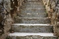 Stone rural stairs