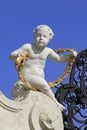 Stone sculpture at Belvedere castle