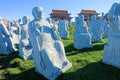 Stone sculpture buddhas