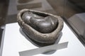 Stone sculpture depicting a fetus within an uterus, Inca Culture