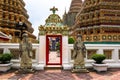 Stone sculpture in Thai temple, Bangkok