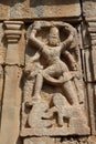 Stone Sculptures, Mallikarjuna Temple, Pattadakal Temples, near Badami, Bagalot, Karnataka, India. Royalty Free Stock Photo