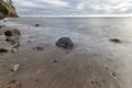 Stone in sea