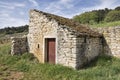 Stone Shed In Vineyard