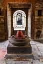 Stone shiva lingam Royalty Free Stock Photo