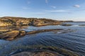 Stone shore at Orust in Sweden