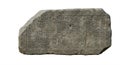 Stone slab features intricate carvings resembling ancient scripts or symbolic patterns. Royalty Free Stock Photo