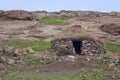 Traditional Basotho sherpard`s hut, Lesotho.