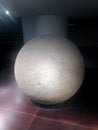 Stone sphere Royalty Free Stock Photo