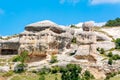 Stone sphinxes of Bakhchisaray in Crimea