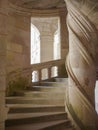 Stone Spiral Staircase