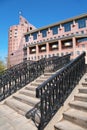 Stone stair in city