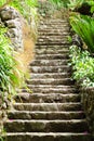 Stone stair outdoor