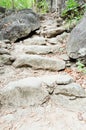 Stone stair way Royalty Free Stock Photo