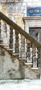 Stone staira in Kotor, Montenegro. Royalty Free Stock Photo
