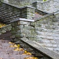 Stone staircase leading up Royalty Free Stock Photo