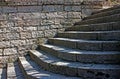 Stone stairs closeup Royalty Free Stock Photo