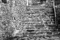 Stone stairs detail Royalty Free Stock Photo