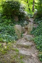 Stone stairs go somewhere Royalty Free Stock Photo