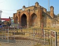 Stone Stapes Jatpura Gate From Inside Moharli