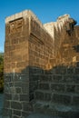 Stone Stapes on Solapur Forts Wall and Staircase