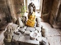 Stone statue of Buddha