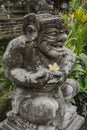 Stone statue inside the Gunung Kawi Sebatu Temple, Ubud, Bali, Indonesia