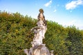 View of Stone statue in Mirabell Garden in Salzburg, Austria Royalty Free Stock Photo