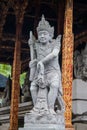 Stone statue of Vishnu in Gunung Kawi