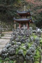 Stone statues of Buddha