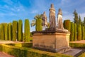 Alcazar de los Reyes Cristianos, Cordoba, Spain Royalty Free Stock Photo