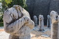 Stone statues of foreign ambassadors in qianling mausoleum