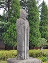 stone stature in Qianling of Tang Dynasty Royalty Free Stock Photo