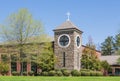 Stone Steeple on Church of Christ Royalty Free Stock Photo