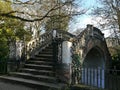 Stone Gothic Style Bridge in Twickenham London Uk