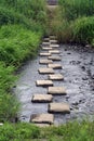 Stone steps Royalty Free Stock Photo