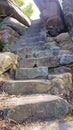 Stone Steps at Dunns Swamp Australian Bush