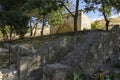 Stone steps lead to Armenian fountain Karaite fountain was built in 16th century in Feodosia