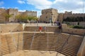 Stone steps leading to the Jaffa Gate